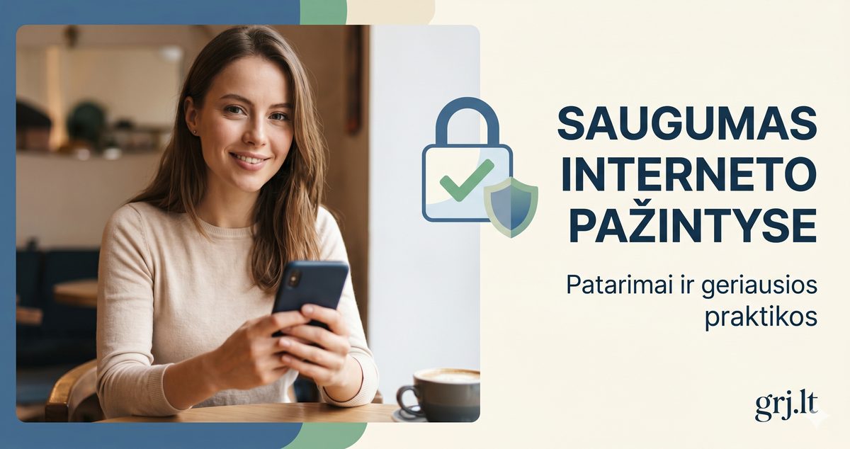 Saugumas interneto pažintyse: pilnas vadovas